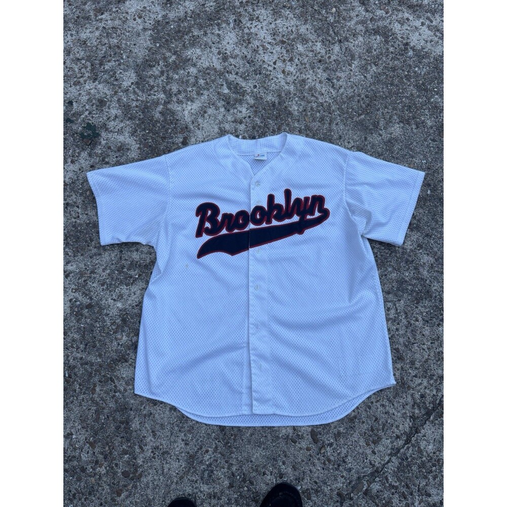 Rare Vintage Brooklyn Dodgers Jersey Men's Medium Majestic Made In USA